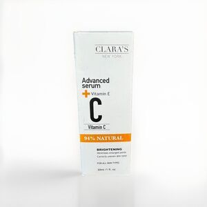 Clara’s New York Advanced Brightening Vitamin C Serum + Vitamin E Full Size 1oz